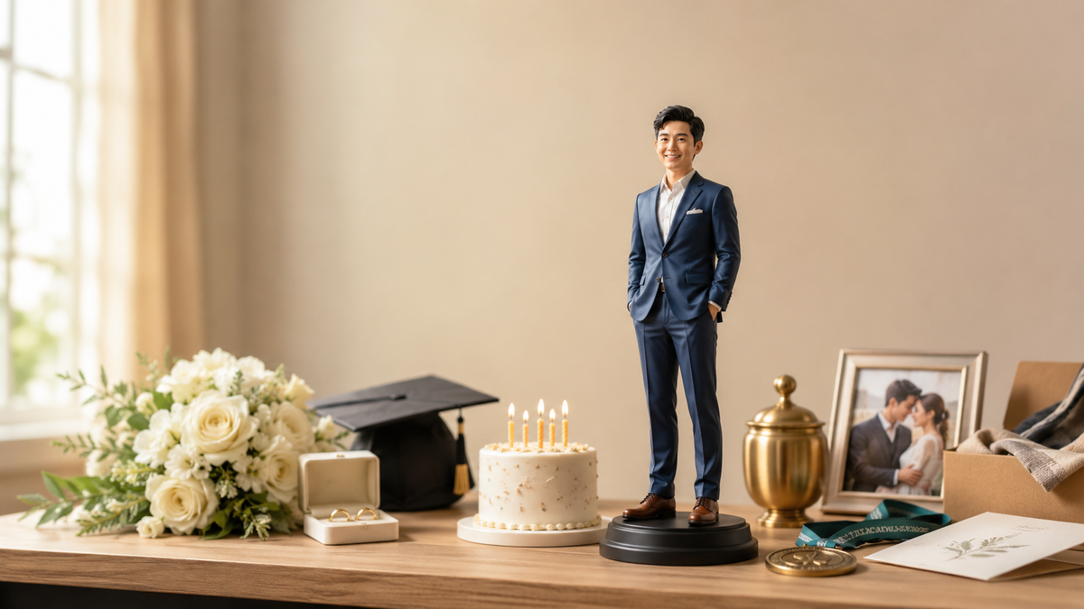 8 Important Life Moments That Deserve a Custom Figurine